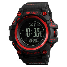 Relojes Hombre Men Dual Time Pedometer Watch Skmei 1358 Compass Watch By China Factory